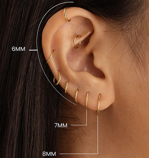 1mm | Sterling Silver Seamless Clicker Ring 18G Gauge