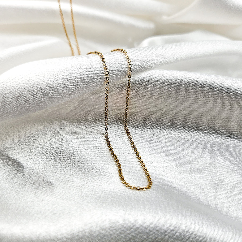 75cm Rolo Chain Necklace