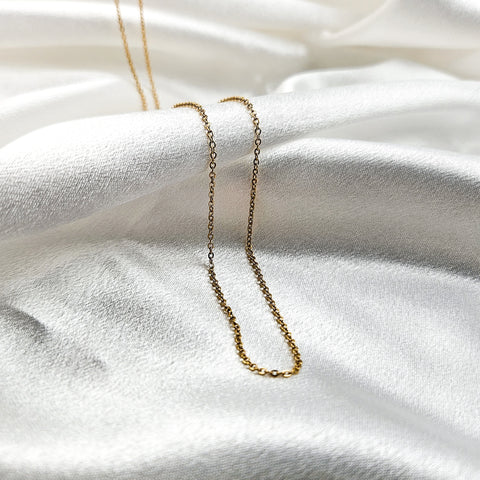 75cm Rolo Chain Necklace