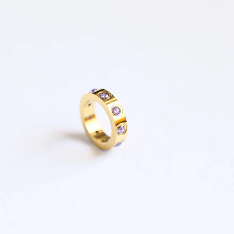 Birthstone Circle Charms