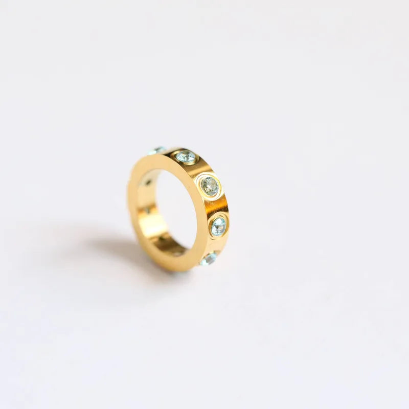Birthstone Circle Charms