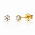 0.1ct Six Prong Moissanite Studs