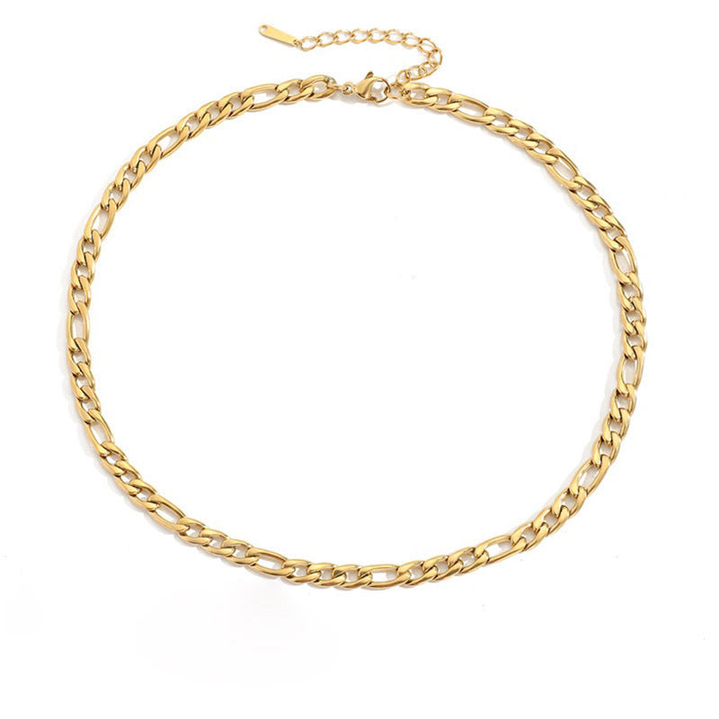 42cm Chunky Figaro Necklace
