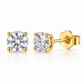 0.5ct Four Prong Moissanite Studs