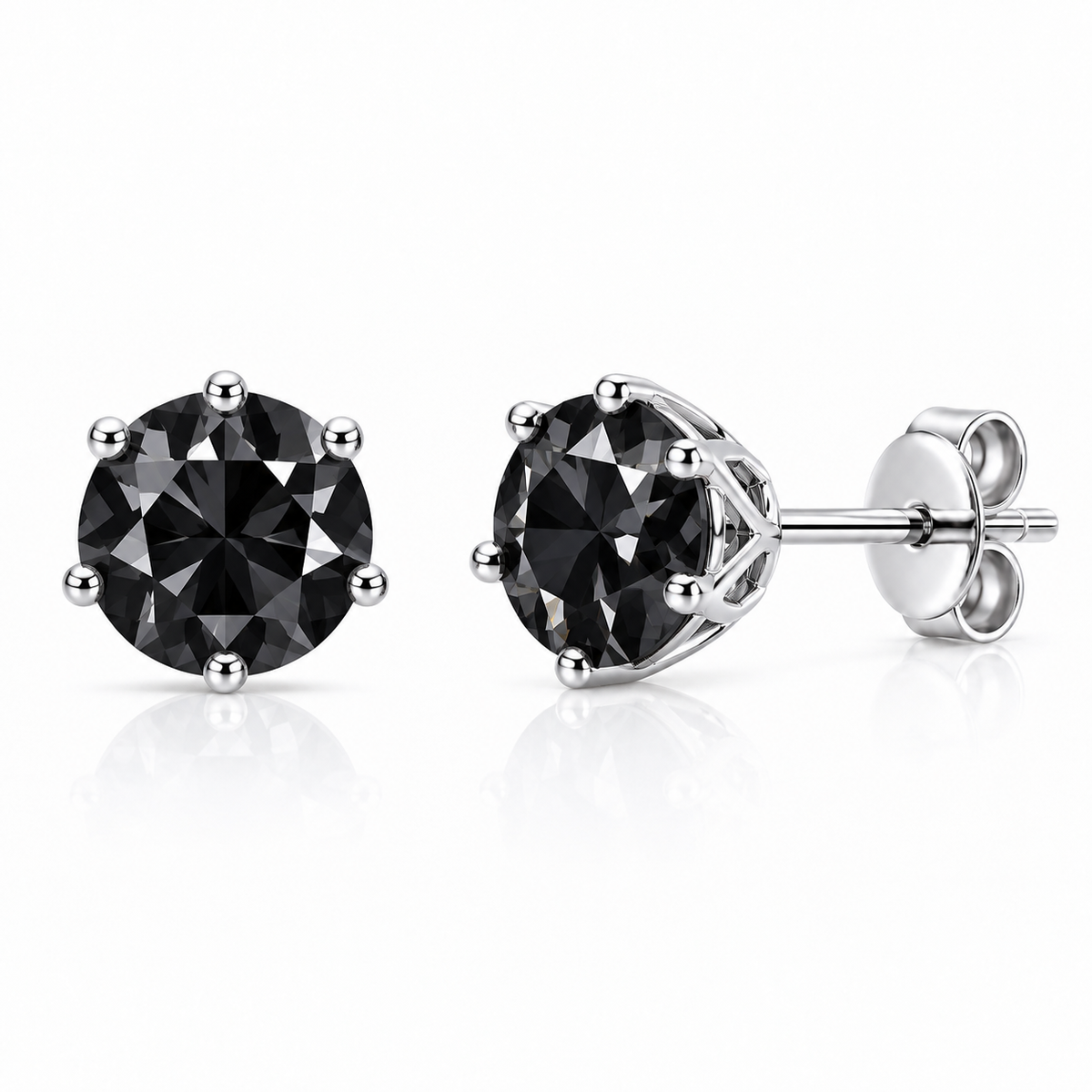 1ct Trellis Moissanite Studs