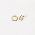 Gold Glitter Stainless Steel Sleepers