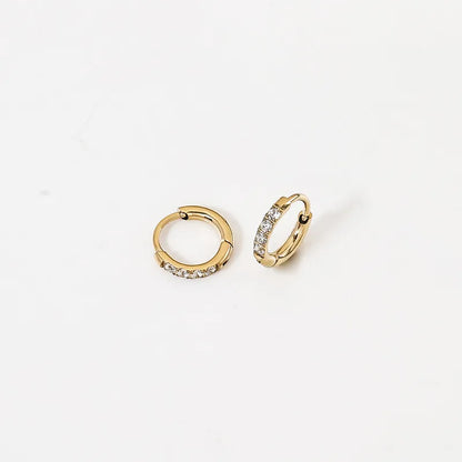 Gold Glitter Stainless Steel Sleepers