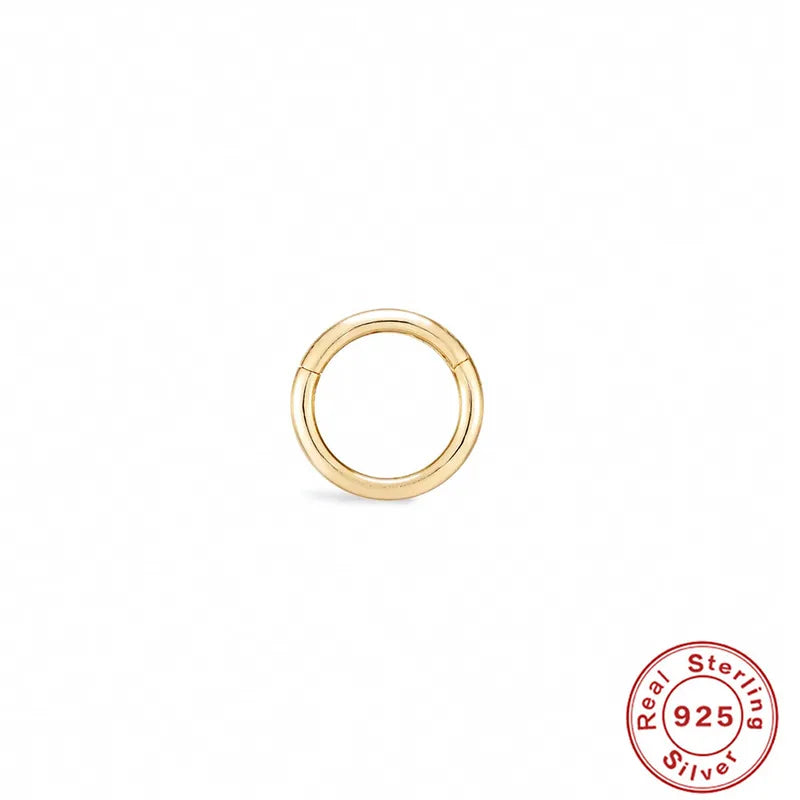 1mm | Sterling Silver Seamless Clicker Ring 18G Gauge