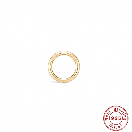 1mm | Sterling Silver Seamless Clicker Ring 18G Gauge