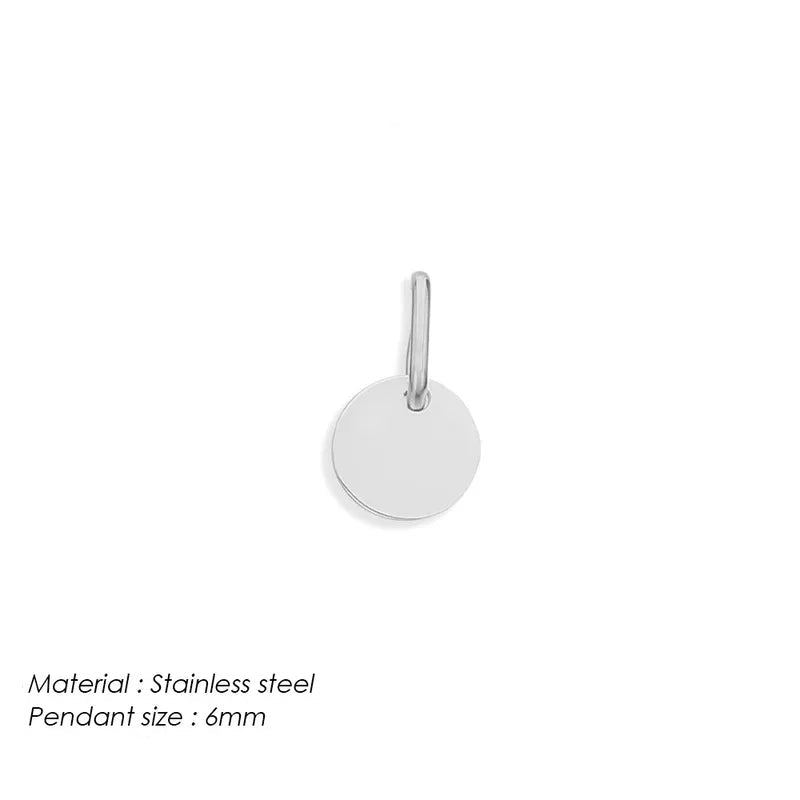 6mm Engraved Round Disc