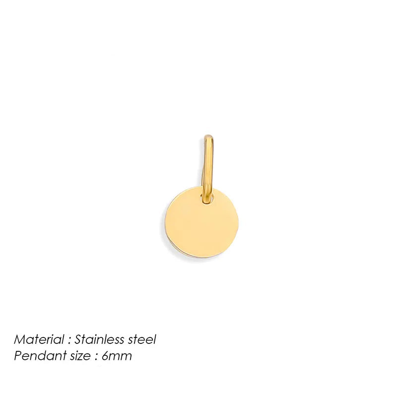 6mm Engraved Round Disc