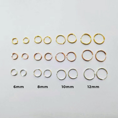 Rose Gold Super Skinny Stainless Steel Sleepers