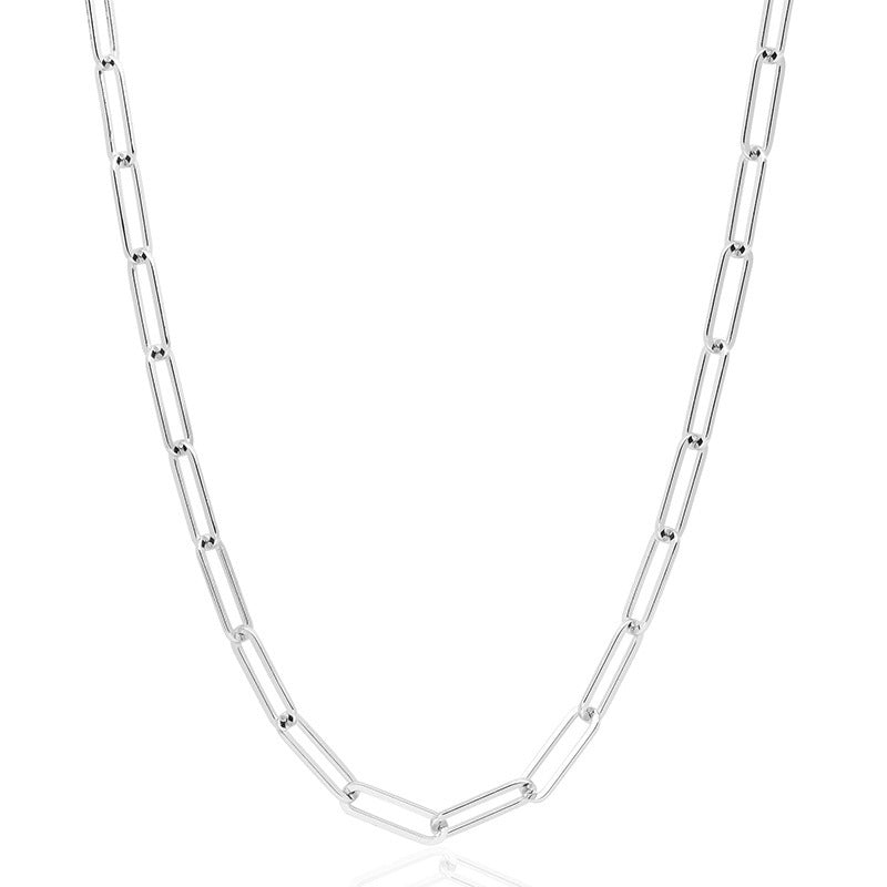 80cm Paperclip Necklace
