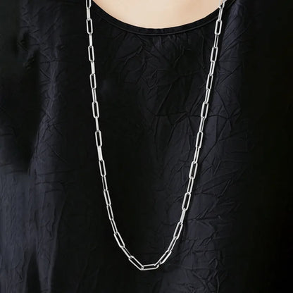 80cm Paperclip Necklace