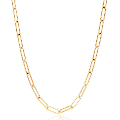 80cm Paperclip Necklace