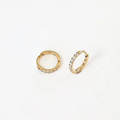 Gold Glitter Stainless Steel Sleepers