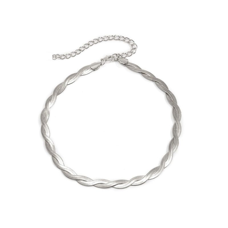 Silver Twisted Lithe Bracelet