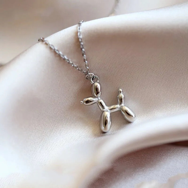 Balloon Dog Necklace