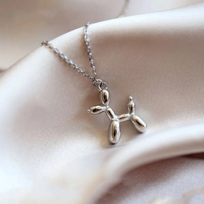 Balloon Dog Necklace