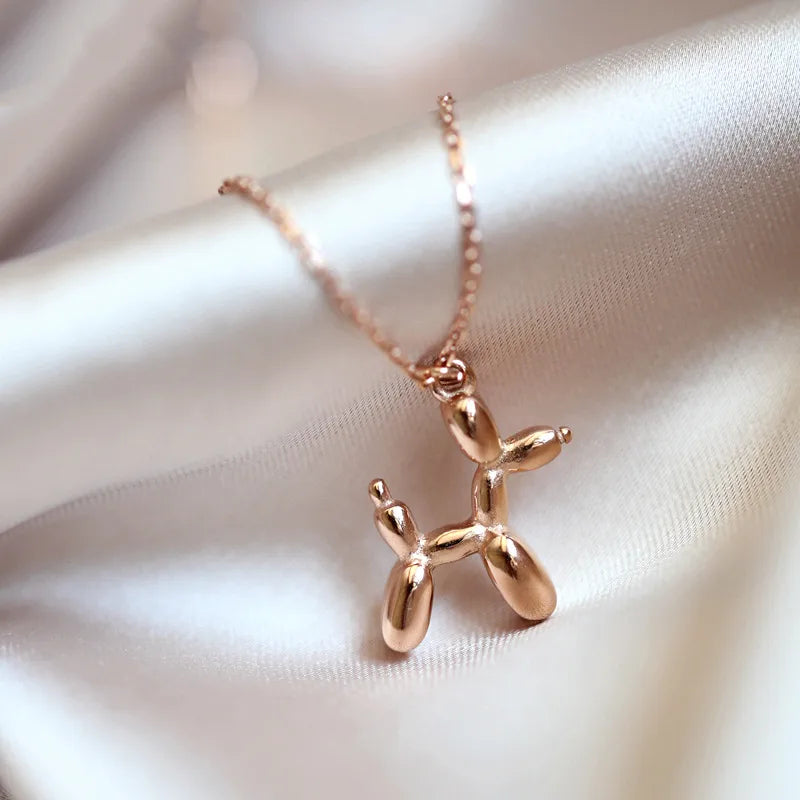 Balloon Dog Necklace