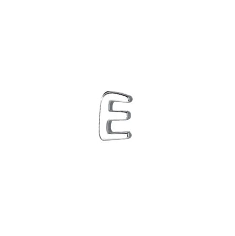 Alphabet Stud in Sterling Silver