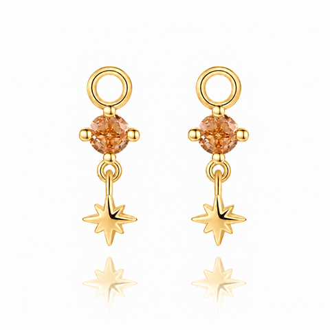 Evening Star | Sterling Silver Earring Charms