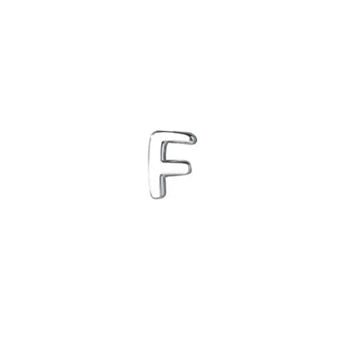 Alphabet Stud in Sterling Silver