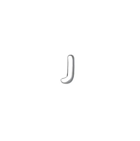 Alphabet Stud in Sterling Silver