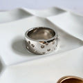 Starry Night Cigar Band Ring