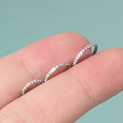 1mm Glitter | Seamless Segment Ring (1pc single)