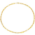 42cm Chunky Paperclip Necklace