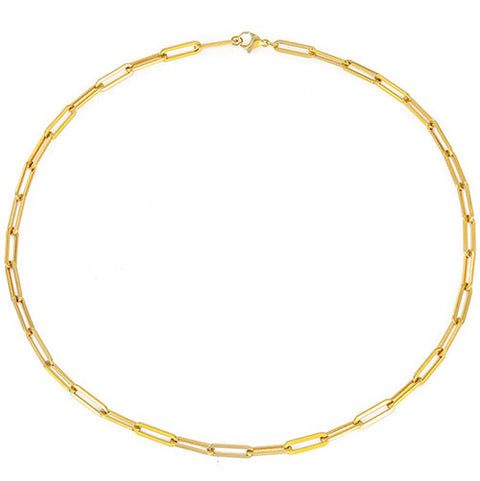 50cm Chunky Paperclip Necklace
