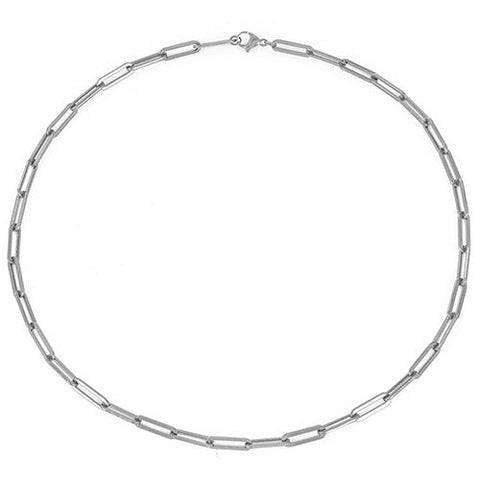 50cm Chunky Paperclip Necklace