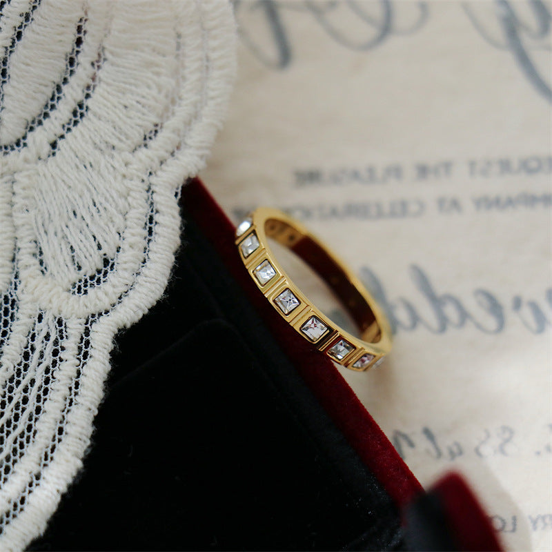 Art Deco Stack Ring