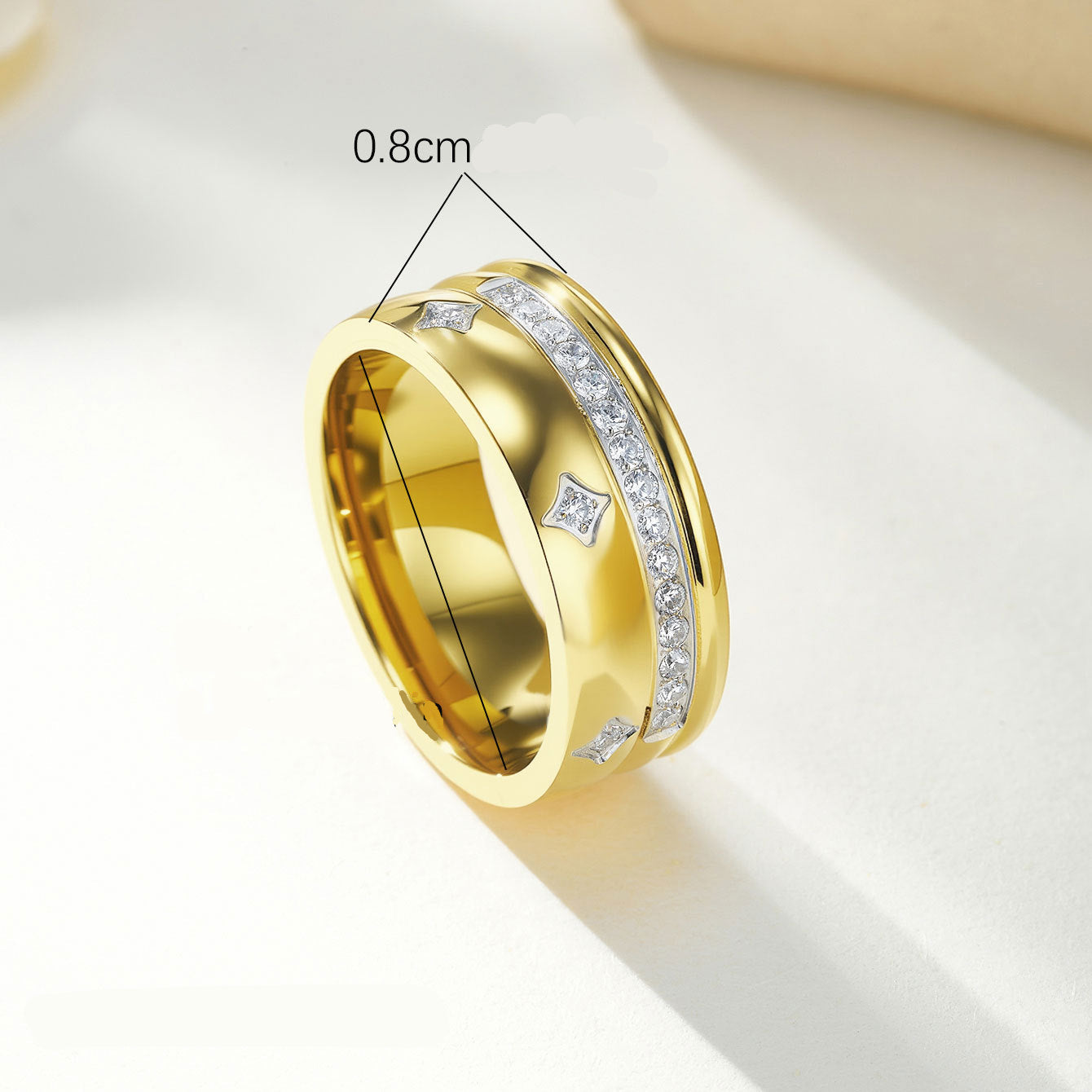 Aura Cigar Band Ring