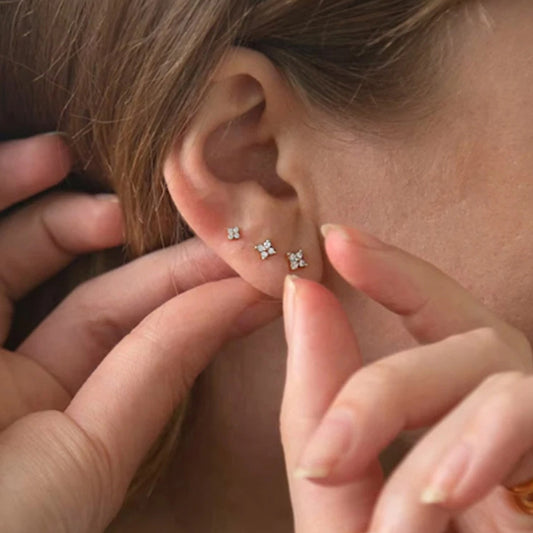 Baby Blossom Stud Earring Set