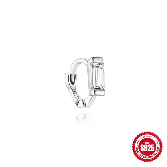Baguette Moissanite | Sterling Silver Snuggie