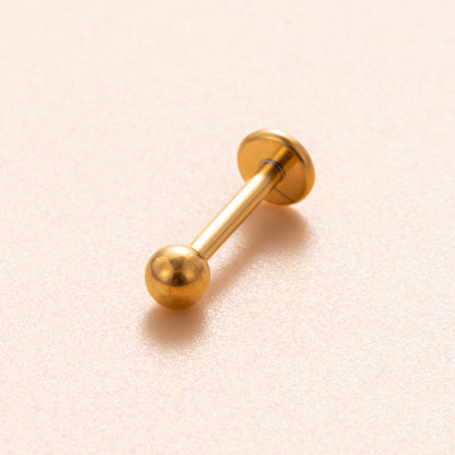 Ball Gold | Stainless Steel Flat Back Stud