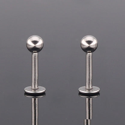 Ball Silver | Stainless Steel Flat Back Stud