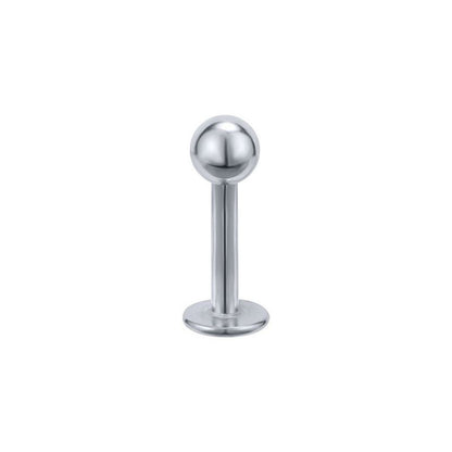 Ball Silver | Stainless Steel Flat Back Stud