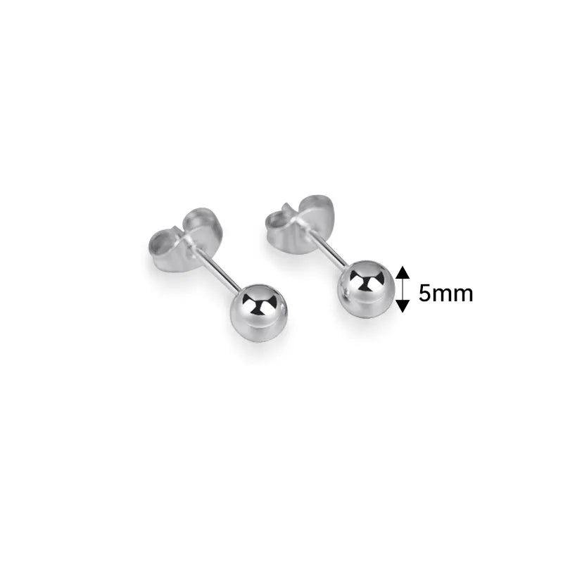 5mm Ball Stainless Steel Studs