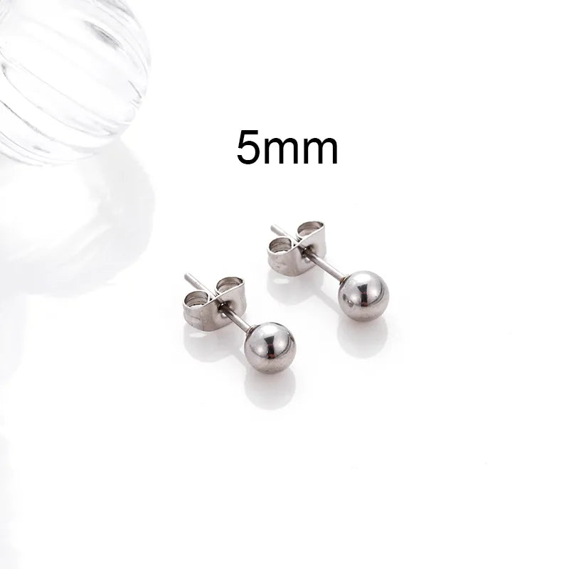 5mm Ball Stainless Steel Studs