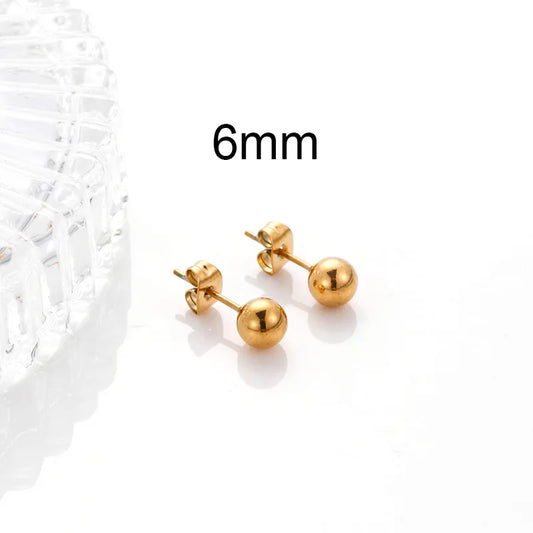 6mm Ball Stainless Steel Studs