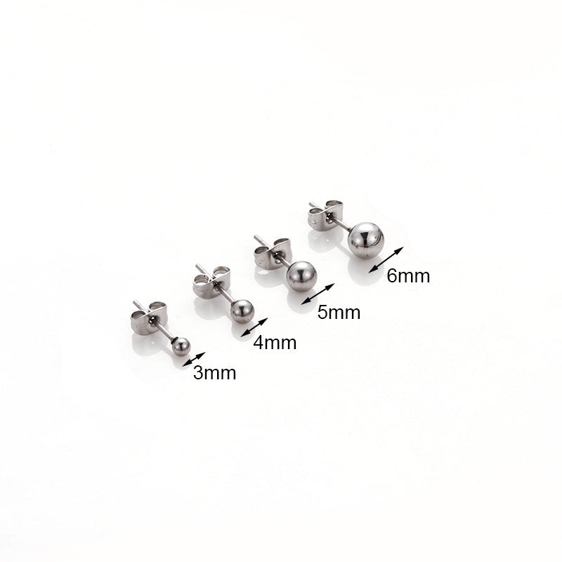 5mm Ball Stainless Steel Studs