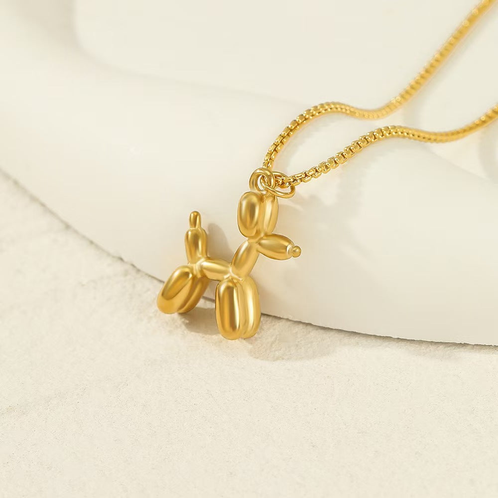 Balloon Dog Necklace
