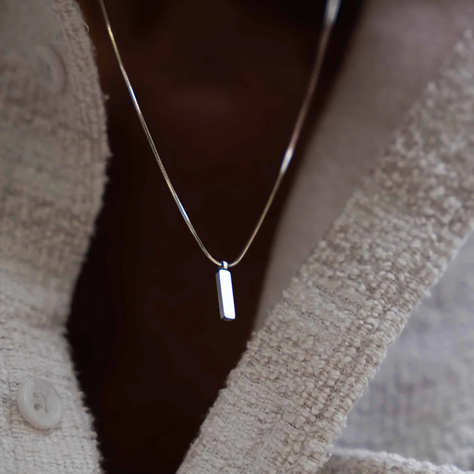 Bar Snake Necklace