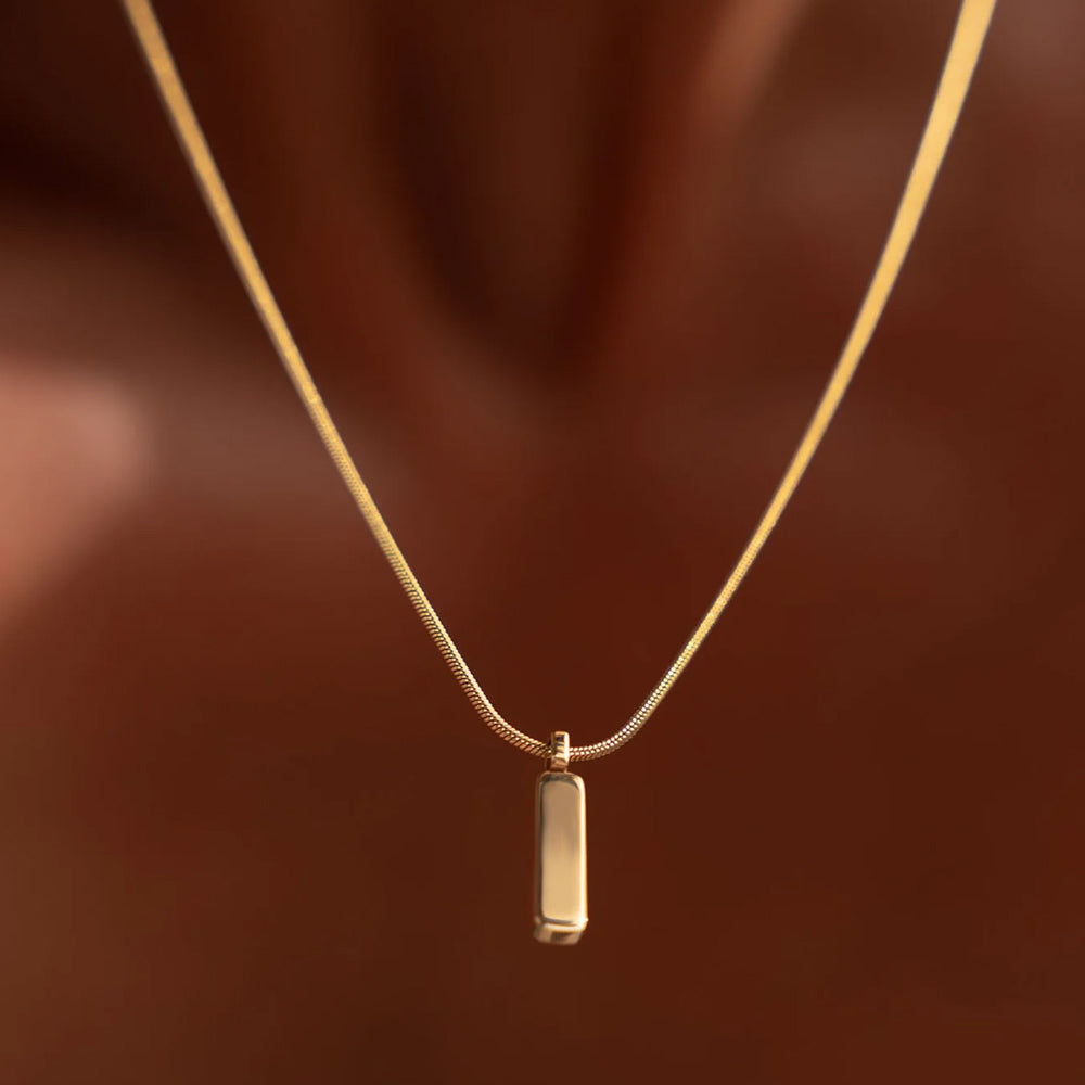 Bar Snake Necklace