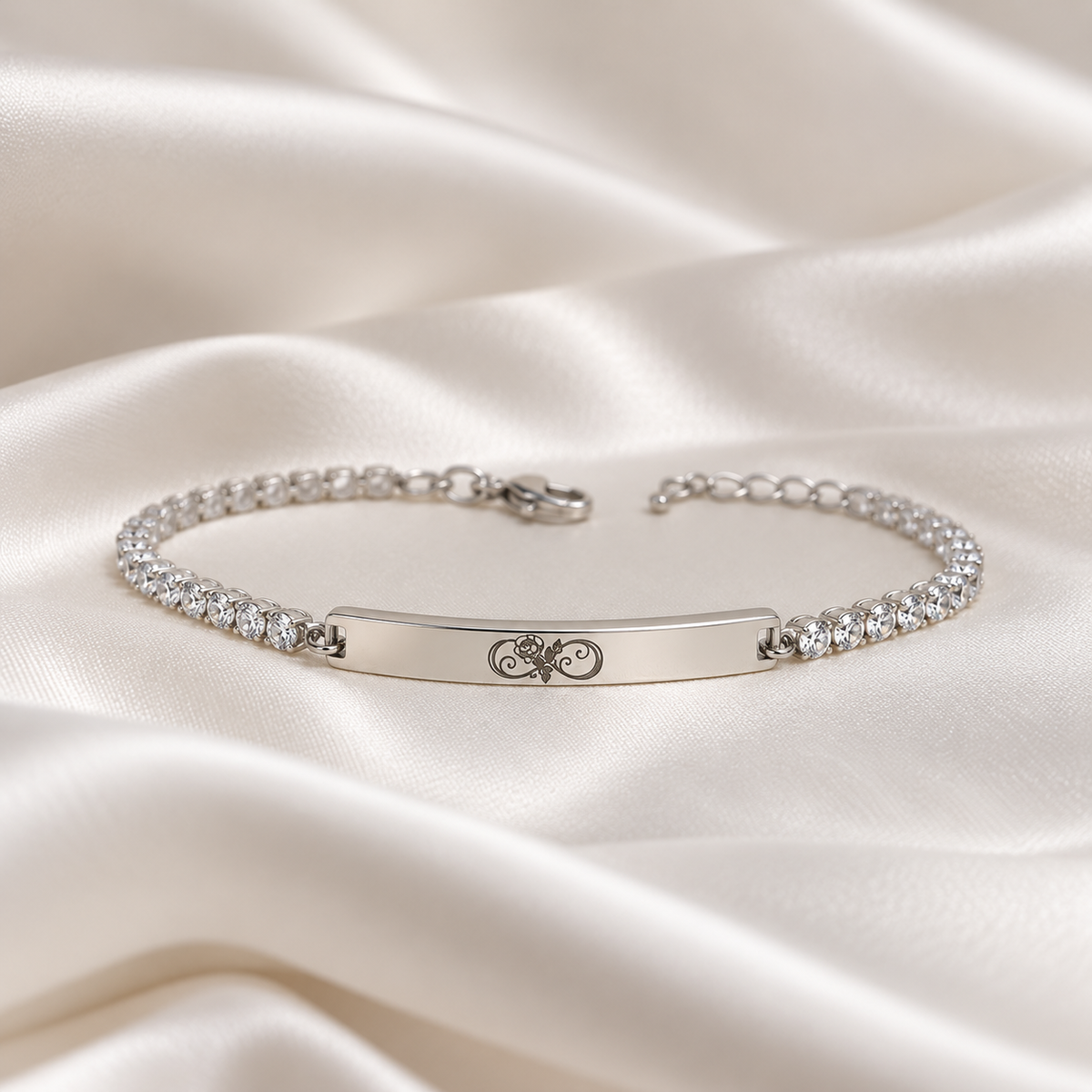 Bar Tennis Bracelet