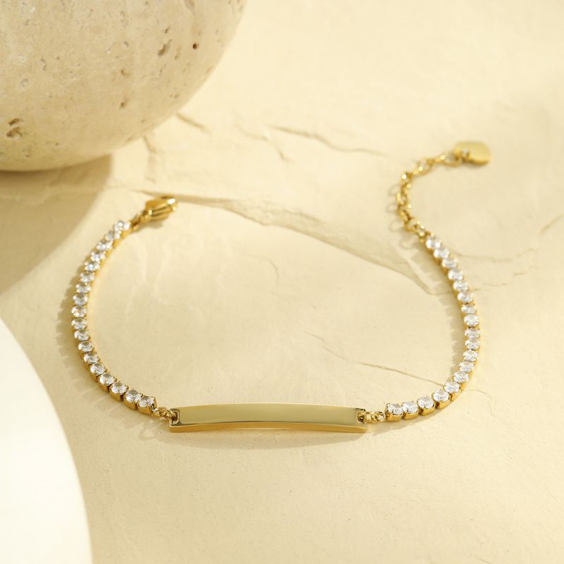 Bar Tennis Bracelet