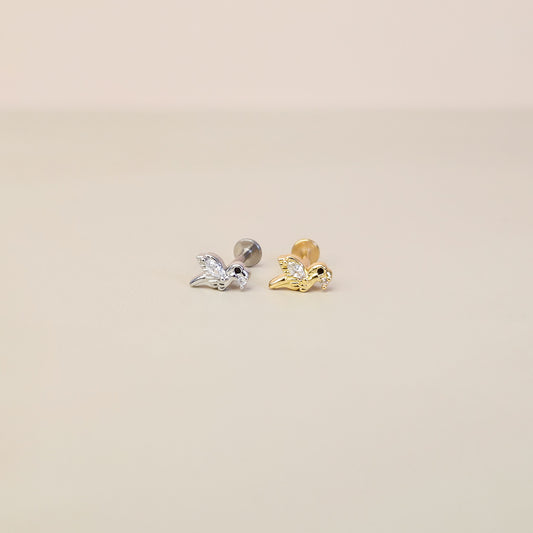 Birdy | G23 Titanium Threadless Flat Back Stud